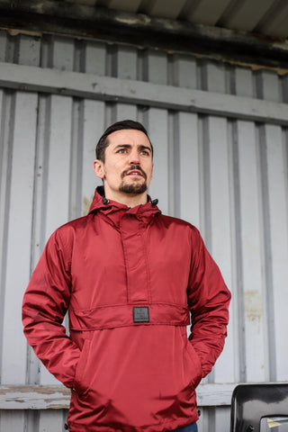 Supersonic Wind Smock :: Maroon