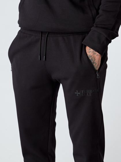 Stealth Interlock Joggers :: Black