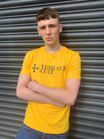 Cult X Logo Tee :: Yellow