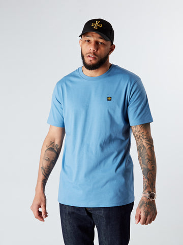 Premium Crew Tee :: Petrol Blue